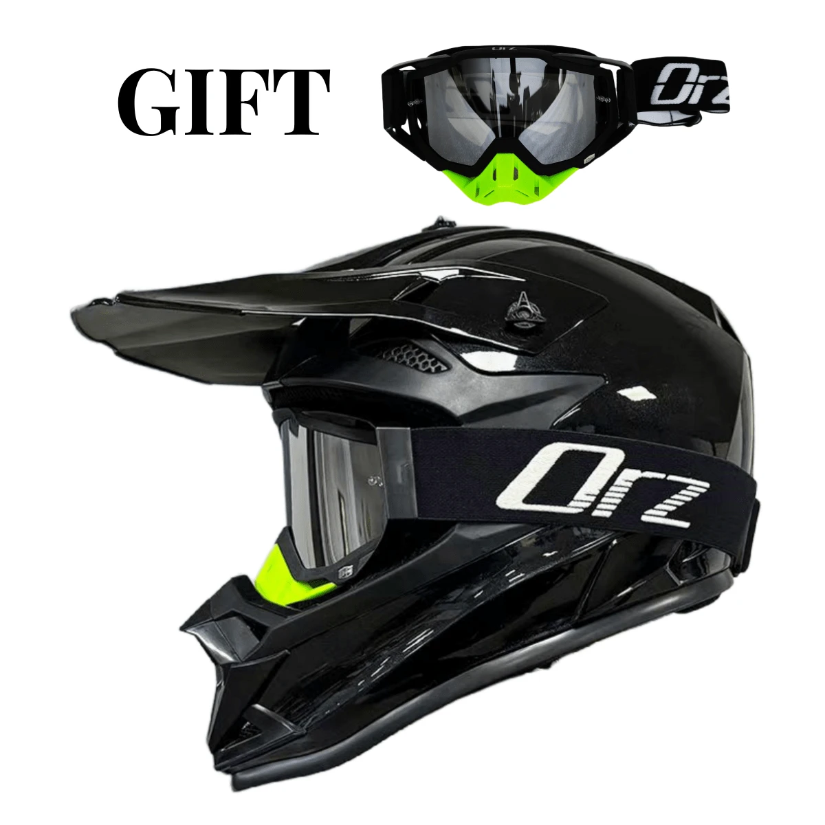 1pc Motorcycle/Bicycle Motocross Racing Helmet, Unisex Downhill Cycling Safety Helmet