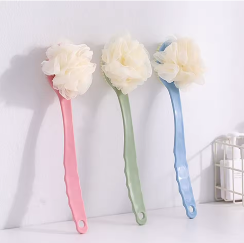 Long Handle Shower Body Brush Back Scrubber Anti Slip with Hanging Hole for Body Cleaning Tools